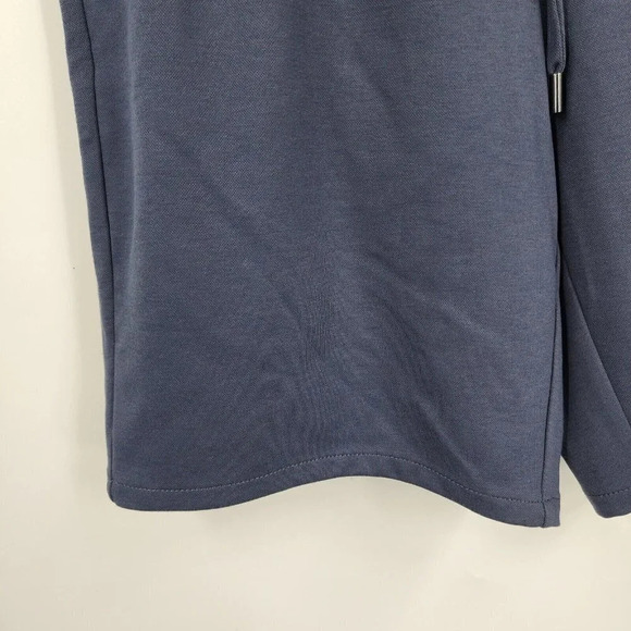 PAIGE‎ Bodhi Drawstring Pull On Sweat Shorts Navy Blue Men's Size L NWT - Picture 6 of 11